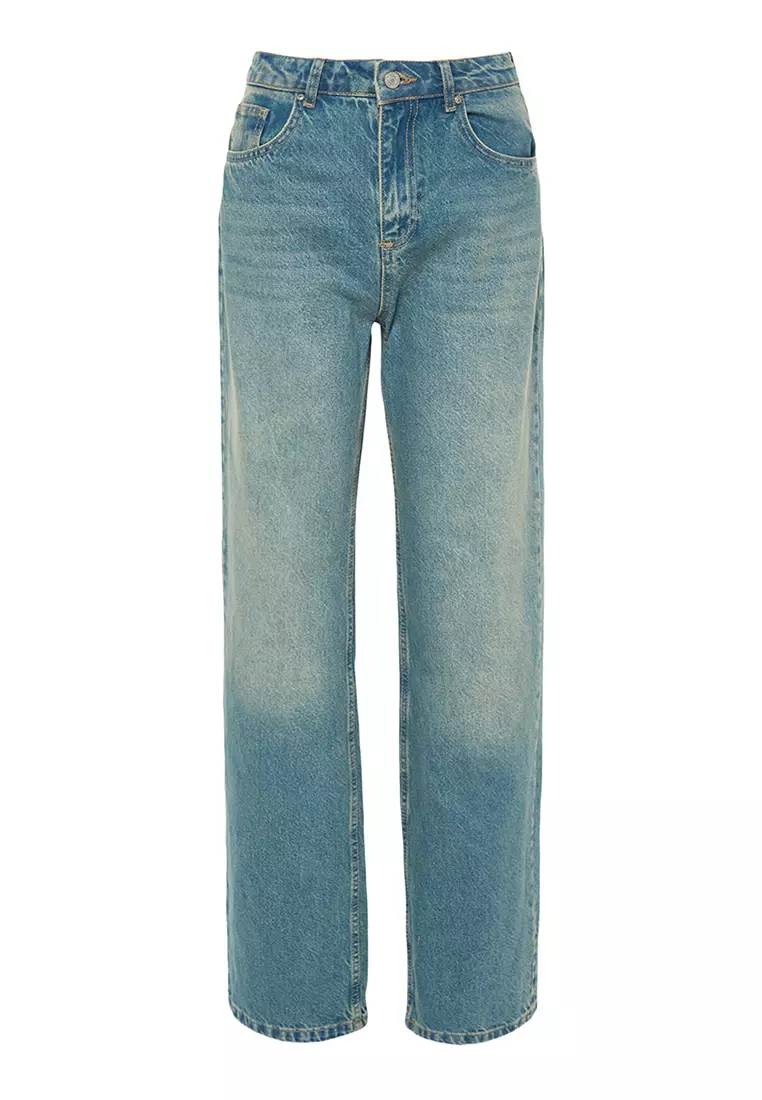 High Waist Wide Leg Jeans