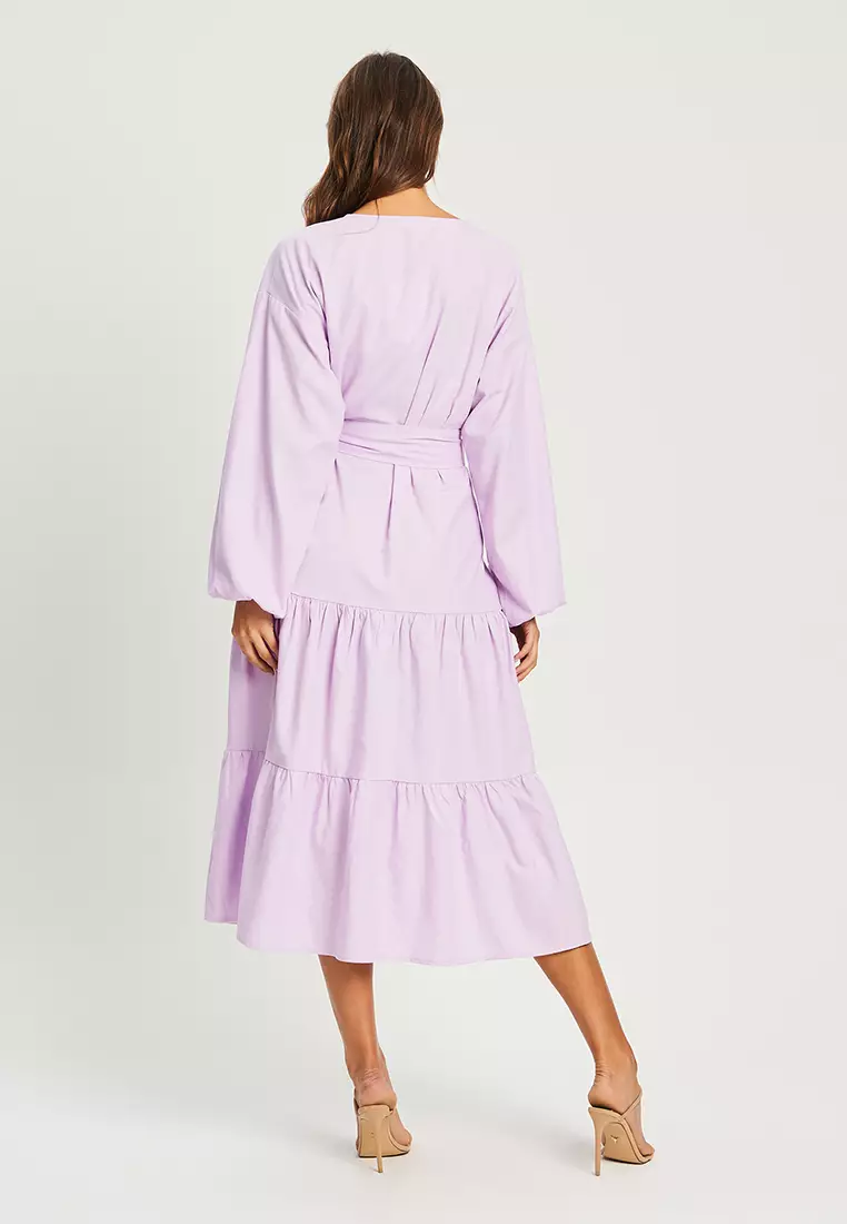 Buy Tussah Remie Midi Dress Online | ZALORA Malaysia