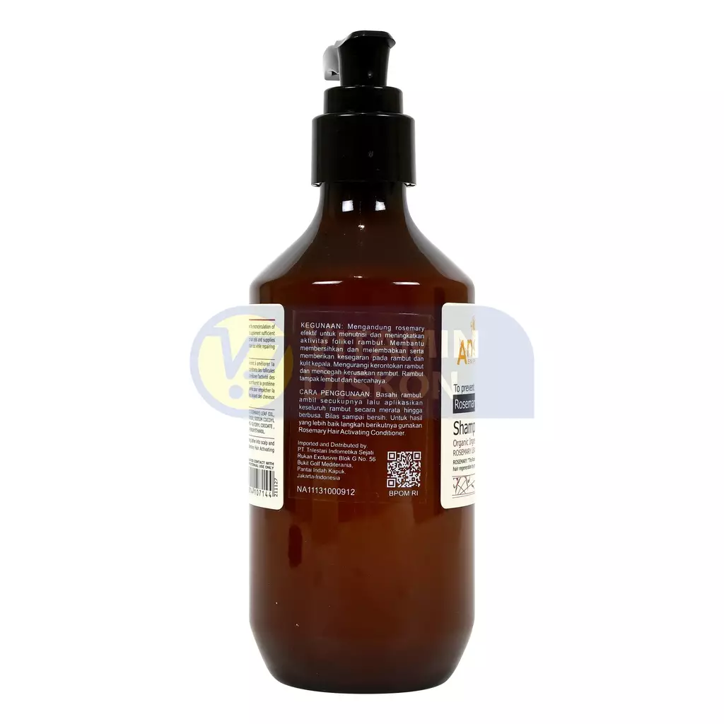 DANCOLY ROSEMARY HAIR ACTIVATING SHAMPOO 400 ML