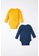 DeFacto yellow 2-pack Long Sleeve Cotton Bodysuit 2E9C3KA70E5DE7GS_5