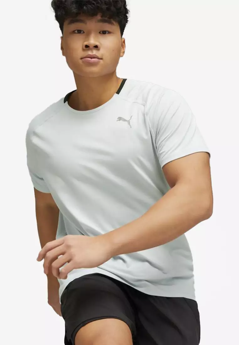 Puma running discount shirts