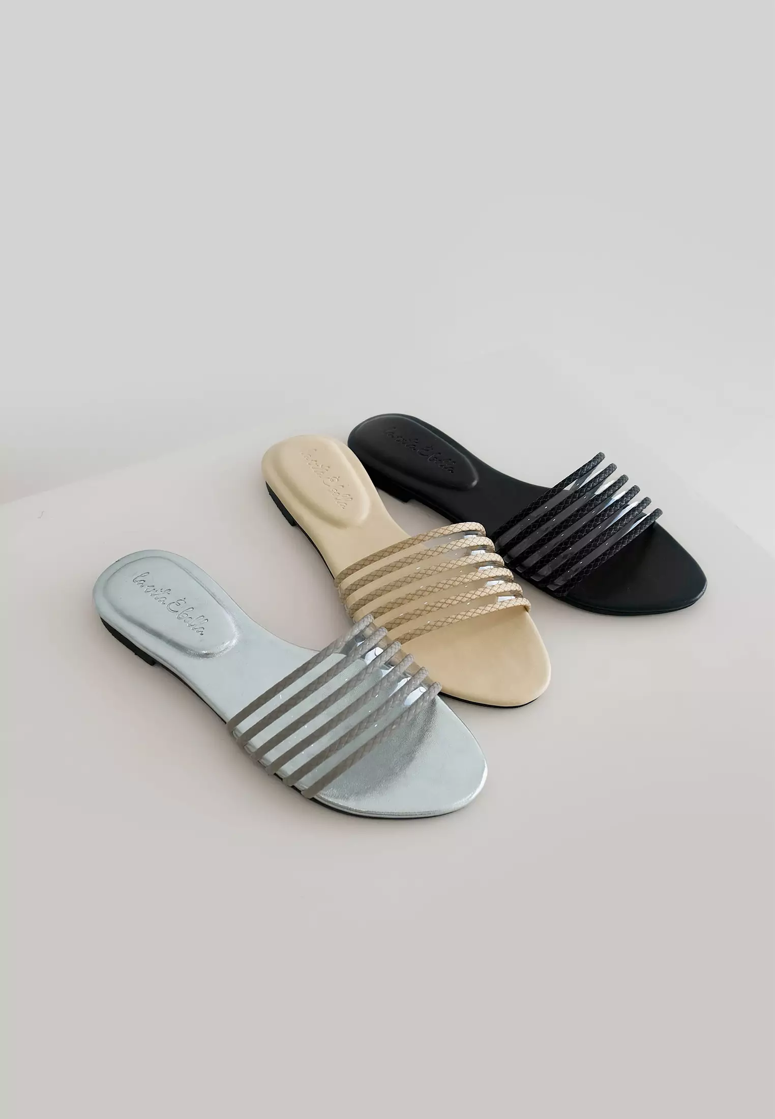 Zoey Sandal Flat Slide Wanita