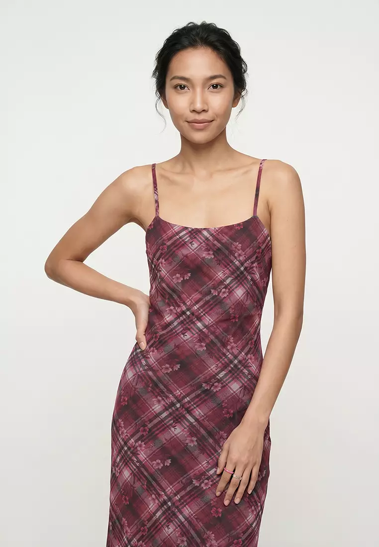 Claret Red Dress