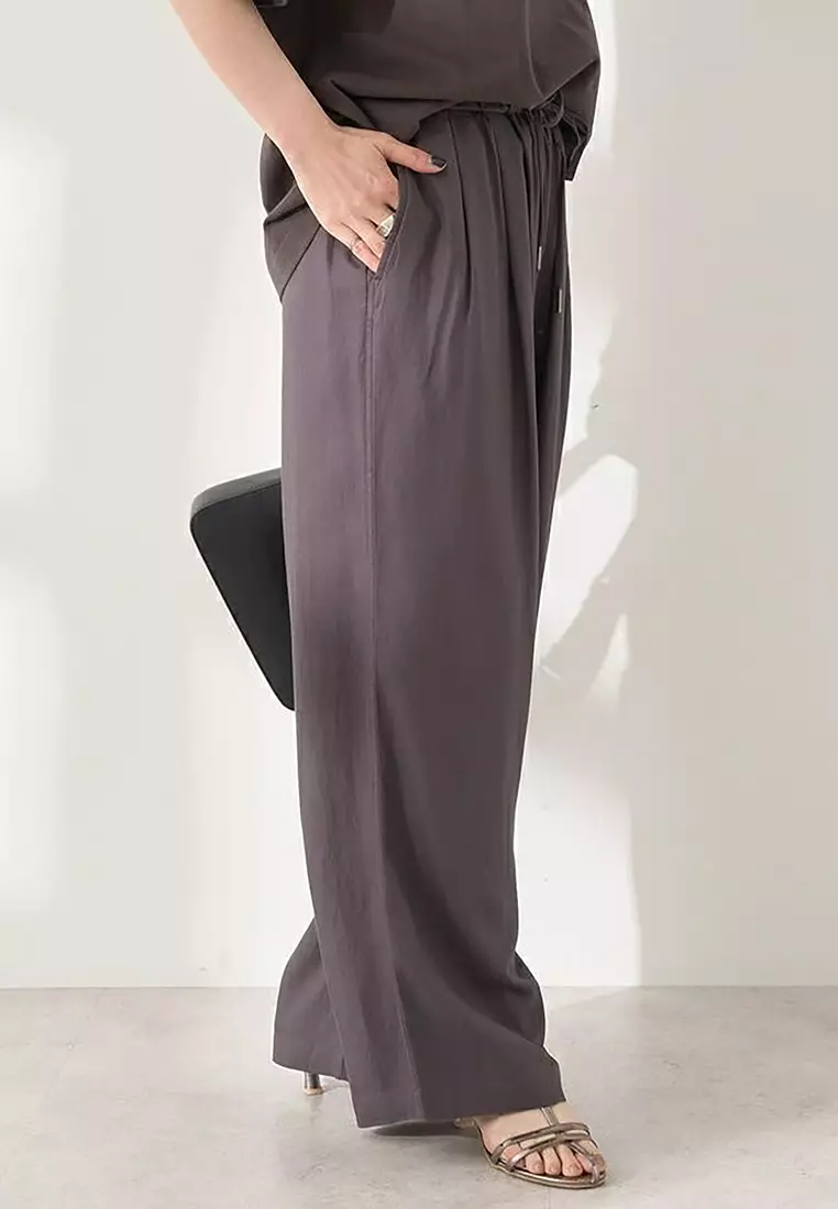 American Holic - Nire Linen Wide Pants