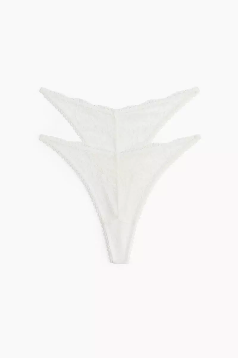 2-pack lace tanga thong briefs
