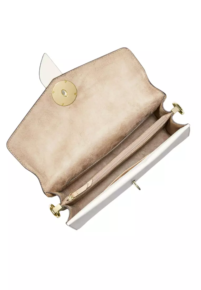 Greenwich Medium Convertible Shoulder Bag - Camel Brown/Multi