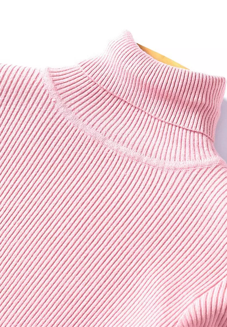 Turtleneck Knitted Sweater Base Layer Top SX8133