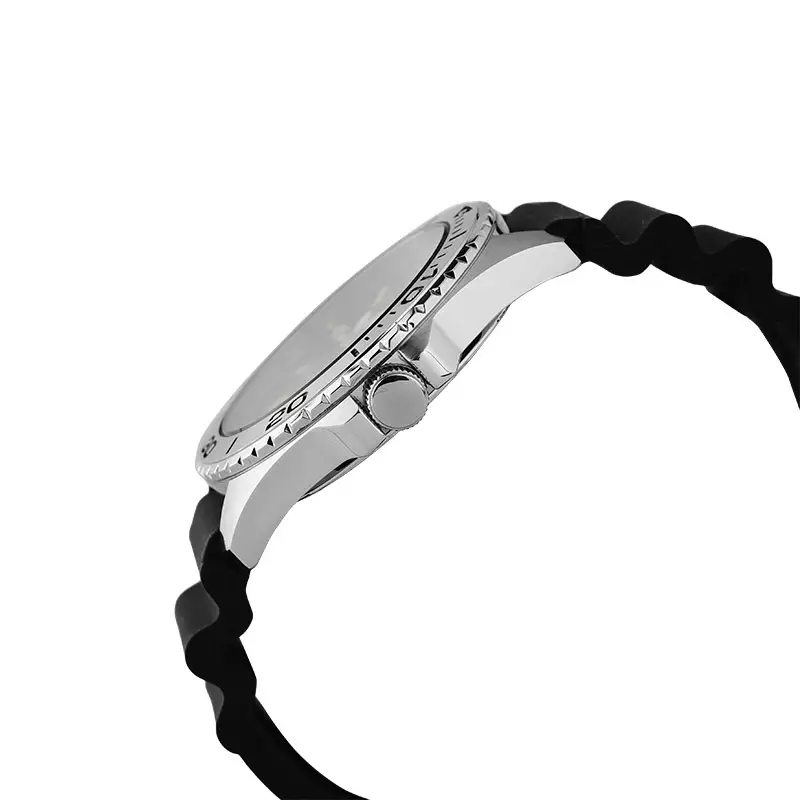 Jam Tangan Pria Alba Active AS9Q47X1 Men Blue Dial Black Rubber Strap