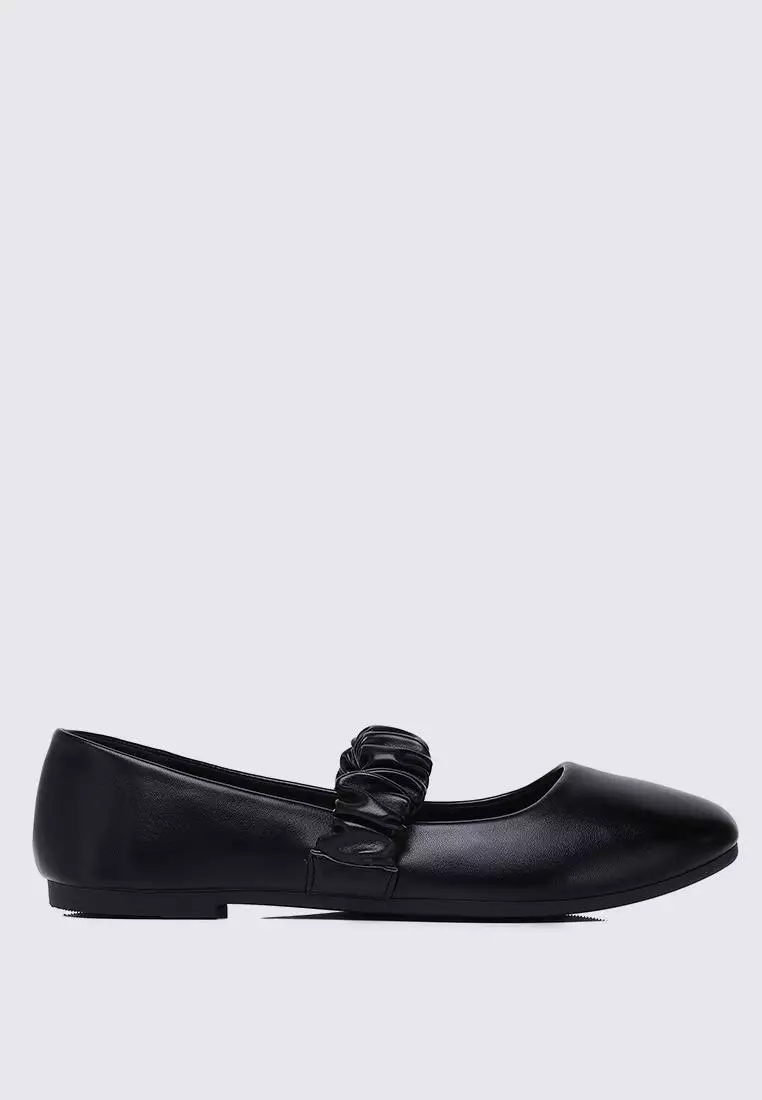 Discount on My Ballerine  shoes - SKU: My Ballerine Jojo Comfy Ballerina In Black