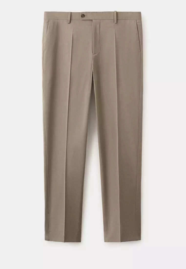 Milan Slim-Fit Suit Trousers