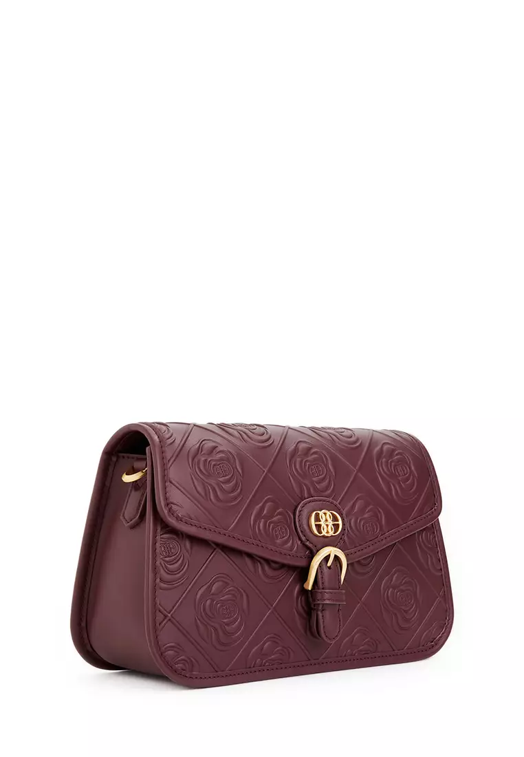 Magenta Purple Rois Small Satchel Bag