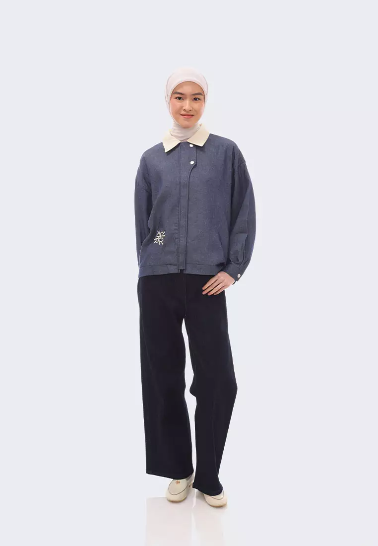 Ria Miranda Denim Khao Jacket