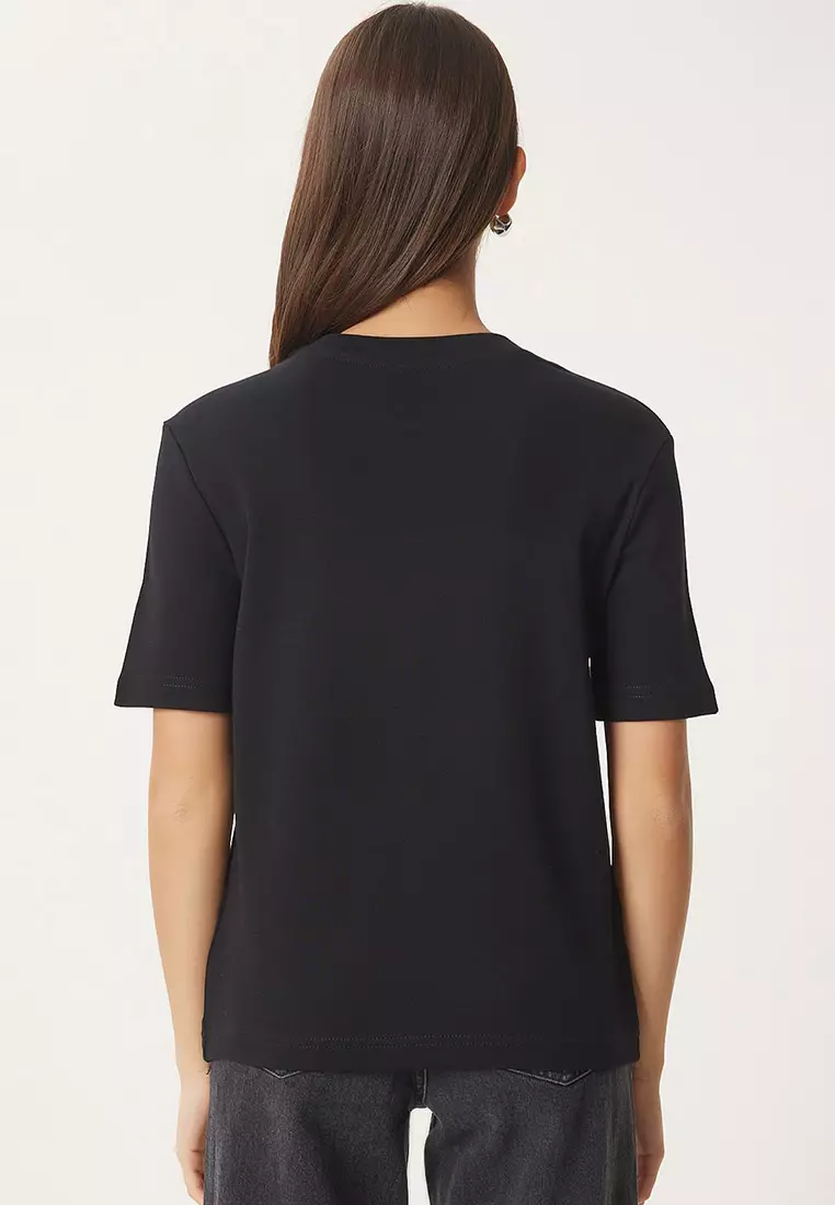 2-Pack Cotton Basic Knitted T-Shirt