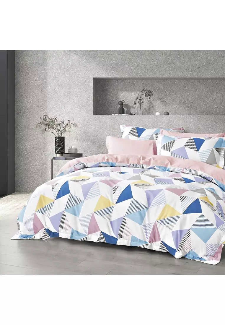 Buy Epitex Epitex Hybrid Botanic Silk Fitted Sheet Set 1200 Thread