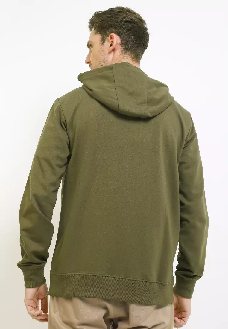 Basic Hood Zip Young Men