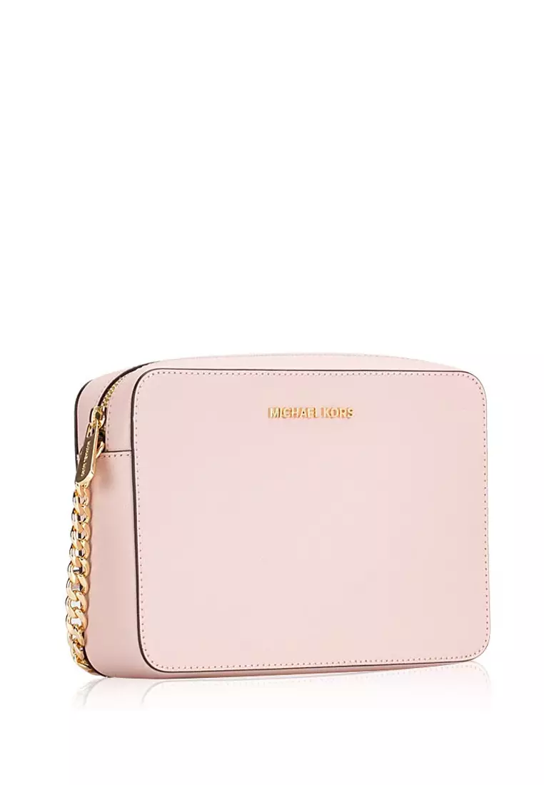 Jet Set Item Large East West Crossbody - Powder Blush