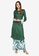 Zuco Fashion green Mini Kurung Riau 5AC0AAAF1589F4GS_1