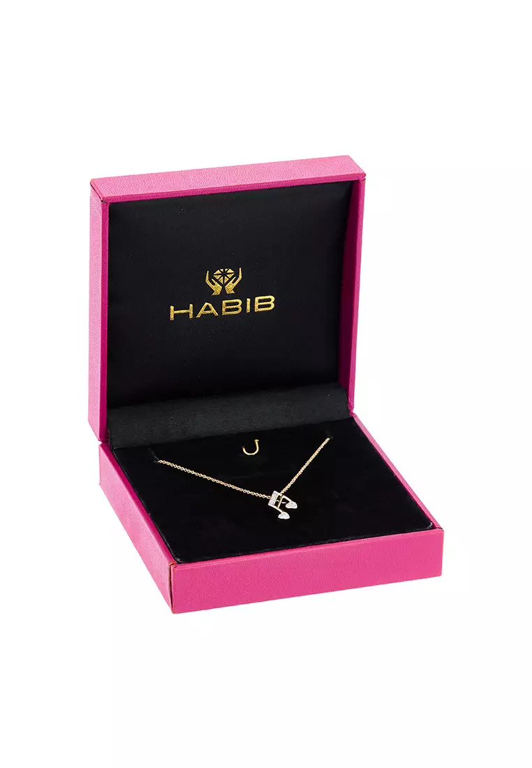 HABIB Round Diamond Necklace in 375/9K Yellow Gold 560070623(YG)