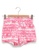 LC WAIKIKI pink Elastic Waist Batik Patterned Girl's Shorts 1F76BKAB64F332GS_1