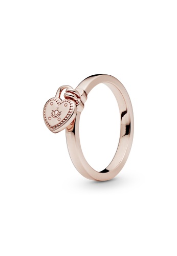 Buy Pandora Pandora Heart Shaped Padlock Ring Online Zalora Malaysia