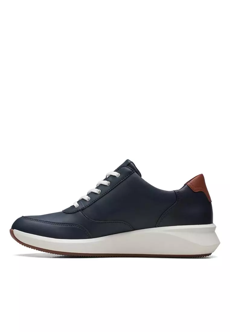 Womens Un Rio Zip Sneakers - Navy Combi