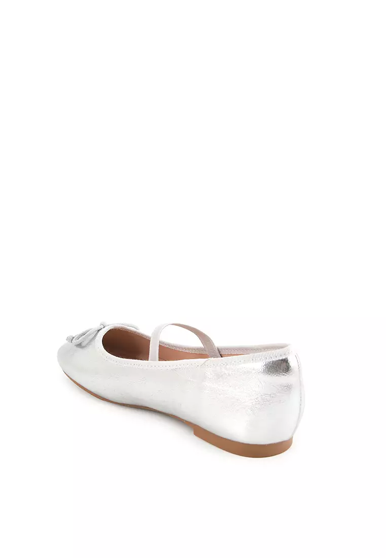 MARIAM J2525-12 FLATSHOES SILVER METALLIC