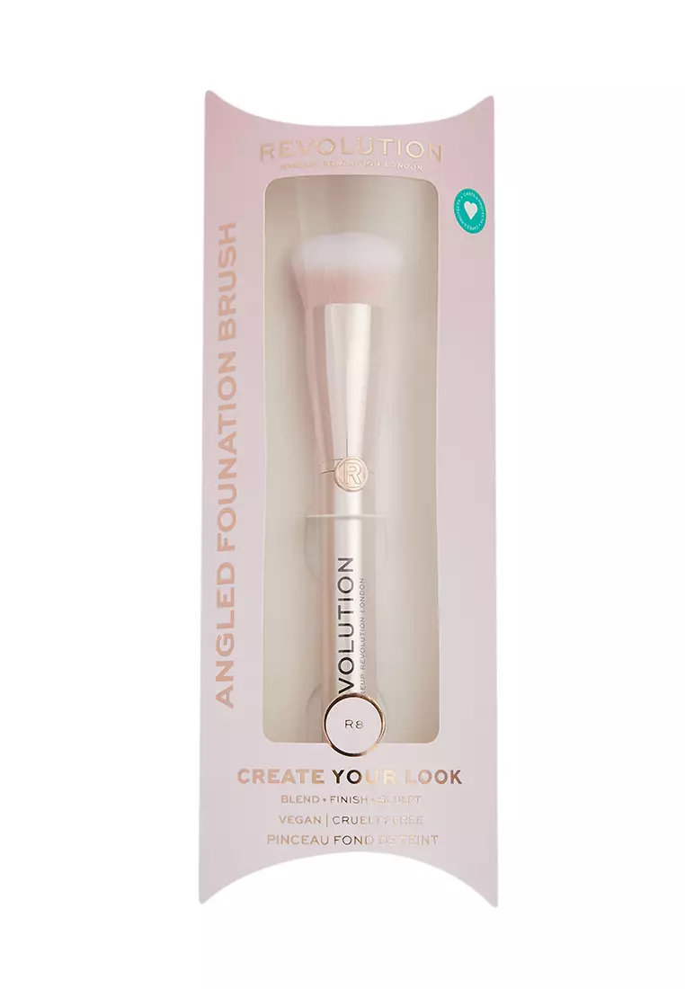 Revolution Create Angled Foundation Brush R8