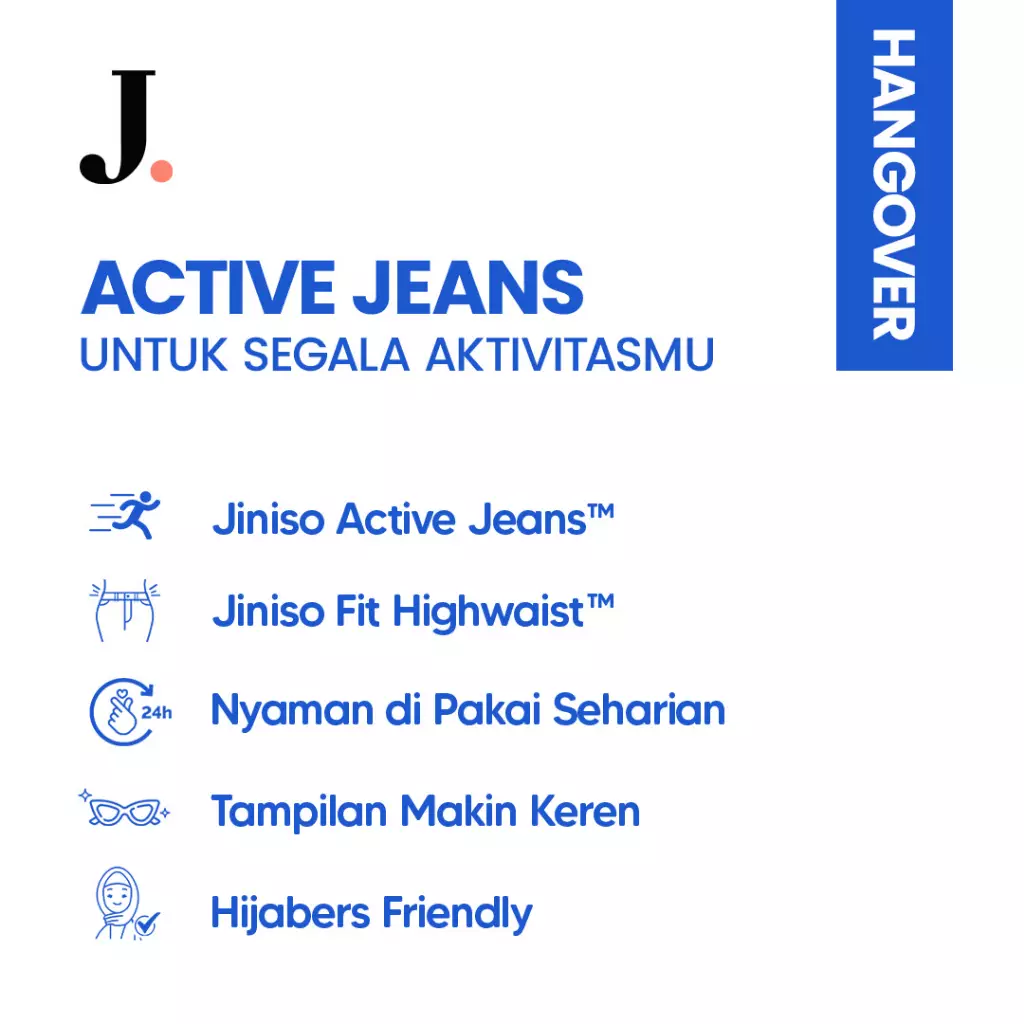 Highwaist Loose Jeans 817 HANGOVER