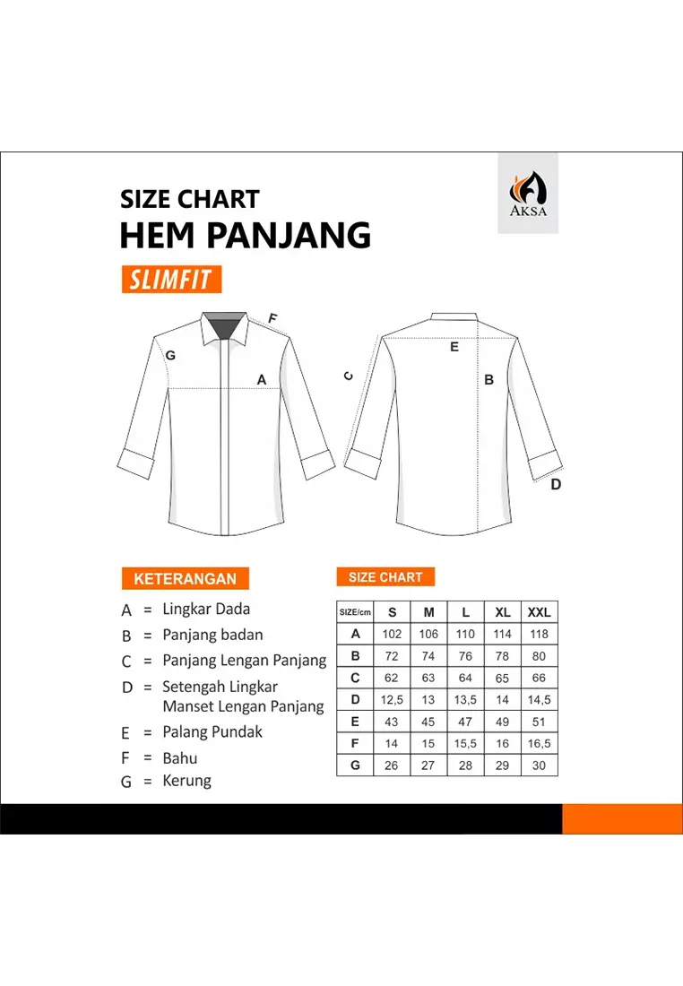 Aksa Aksa Batik Pria Kemeja Panjang Husein Hanna