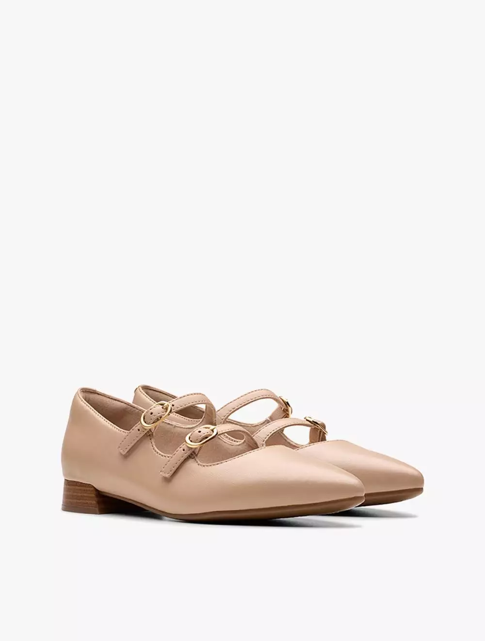 Clarks Natalyn Lane Beige Leather