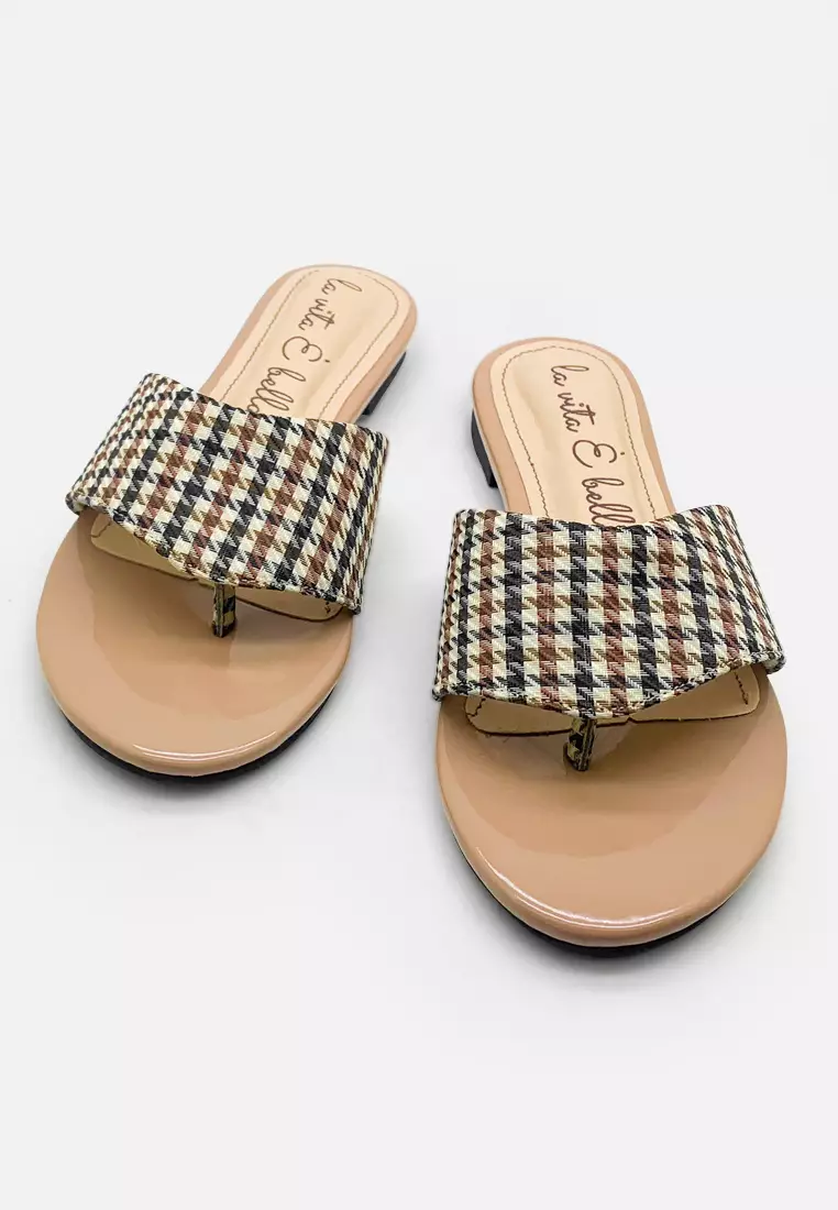 Giselle Sandal Flat Flip Flop Wanita