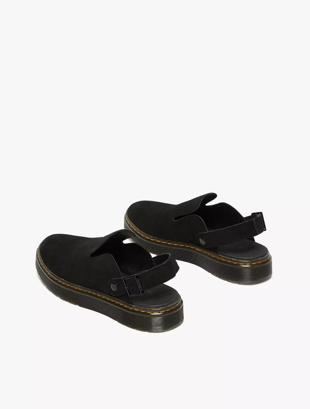 Dr. Martens Carlson Mule Black EH Suede