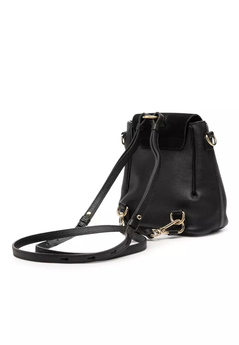 Buy Chloé Pre-Loved Chloé Mini Calfskin And Suede Faye Backpack 2026 ...