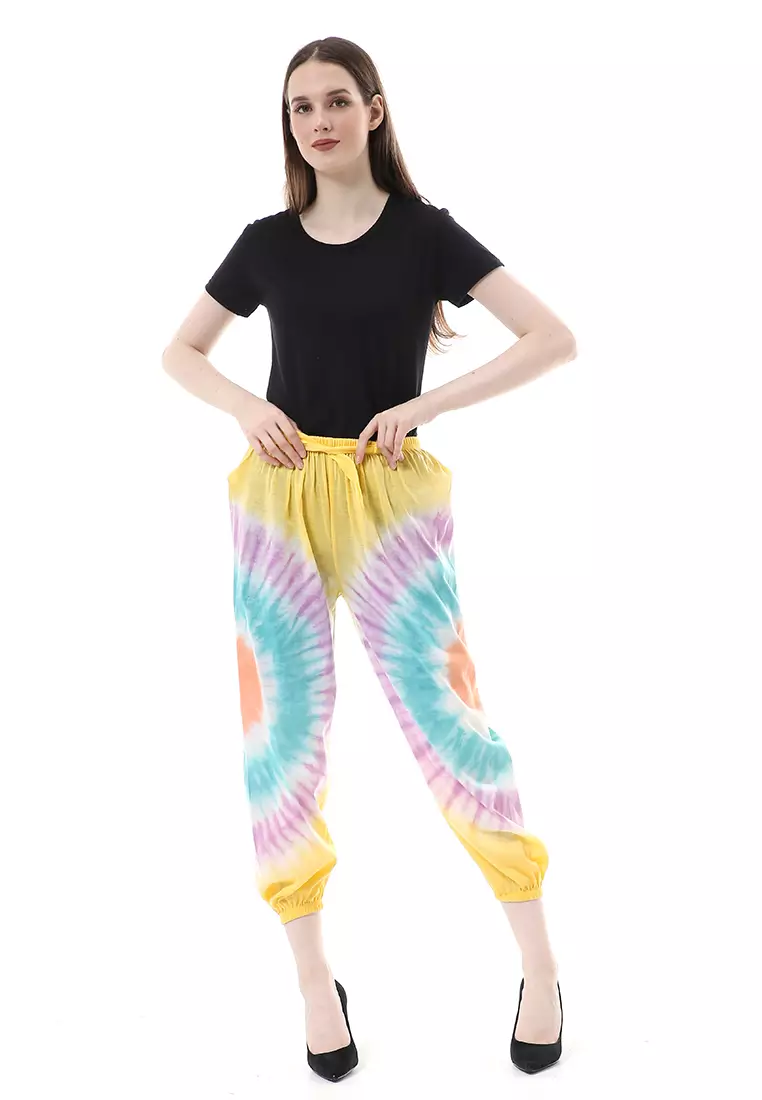 Airani Joger Aladin Bawahan Wanita Relaxed Fit Premium Quality - C Kuning