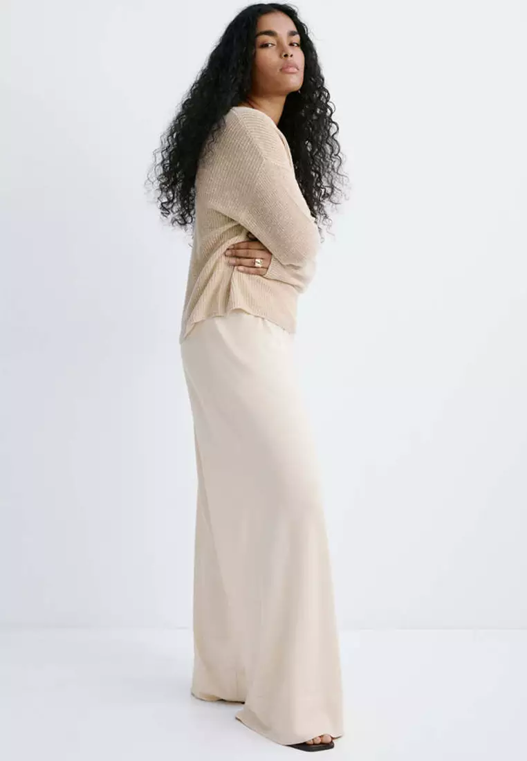 Straight-Fit Trousers With Elastic Waist