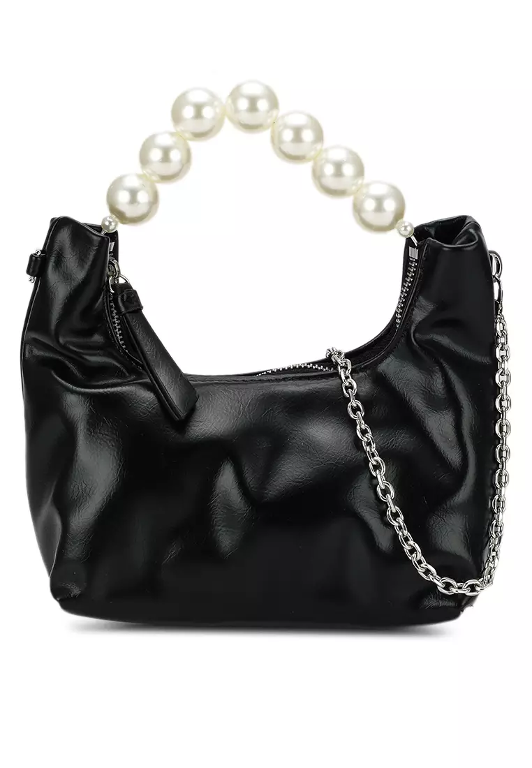 Bag with pearl handle clearance