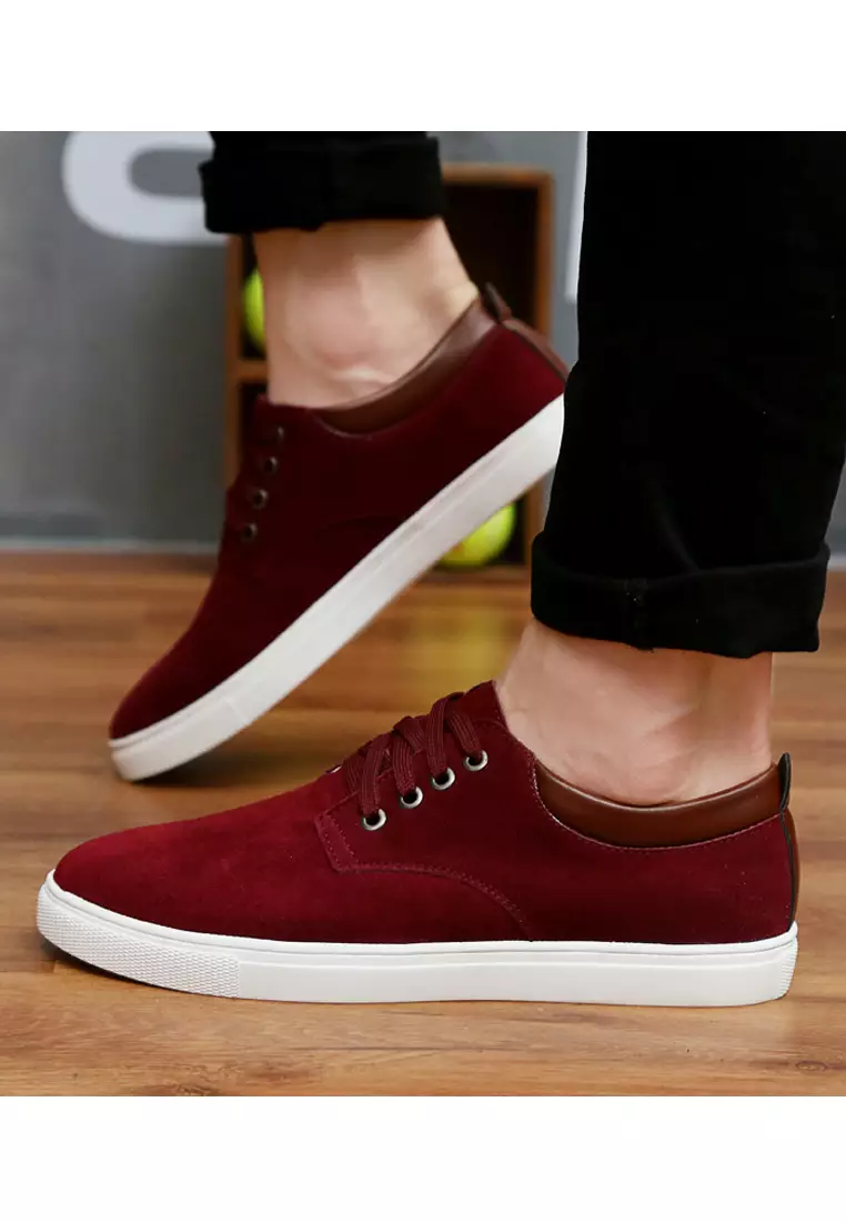 Suede Leather Casual Sneakers SY639