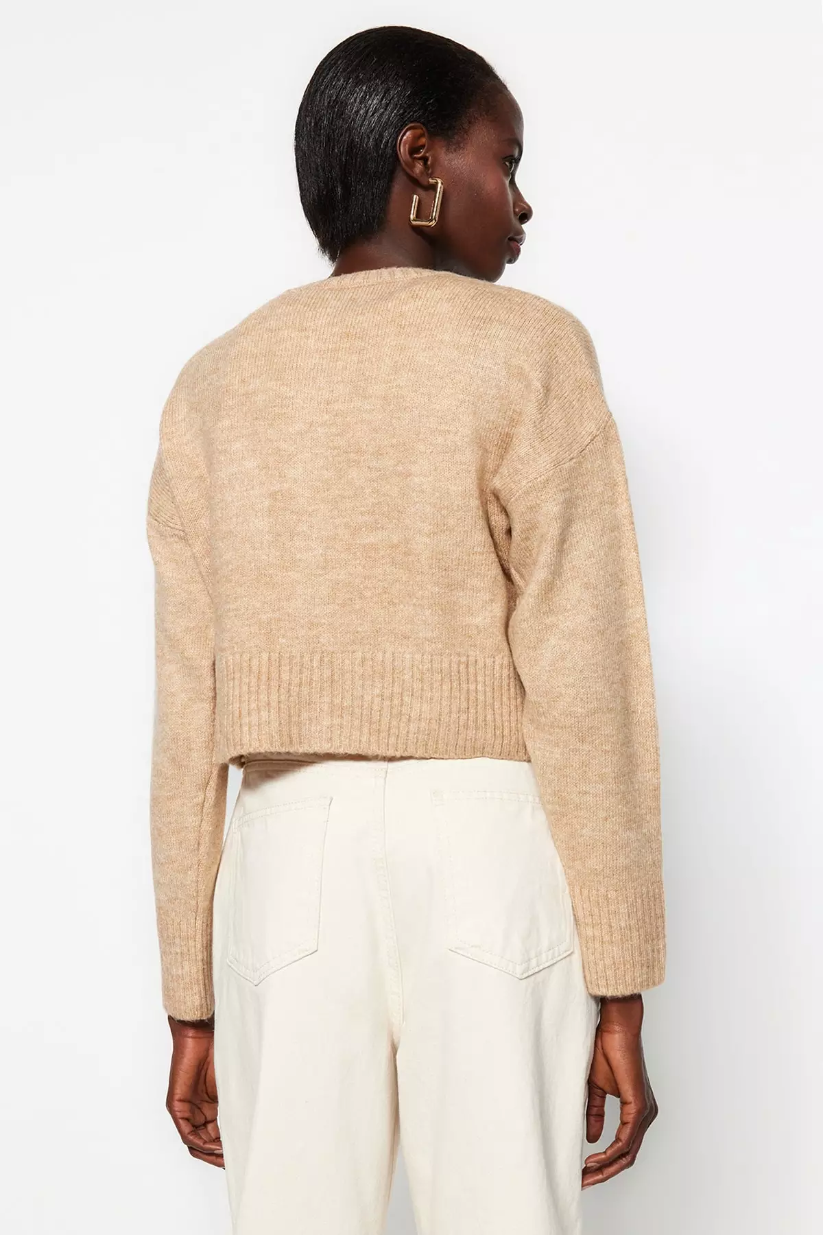 Textured Gradient Cardigan