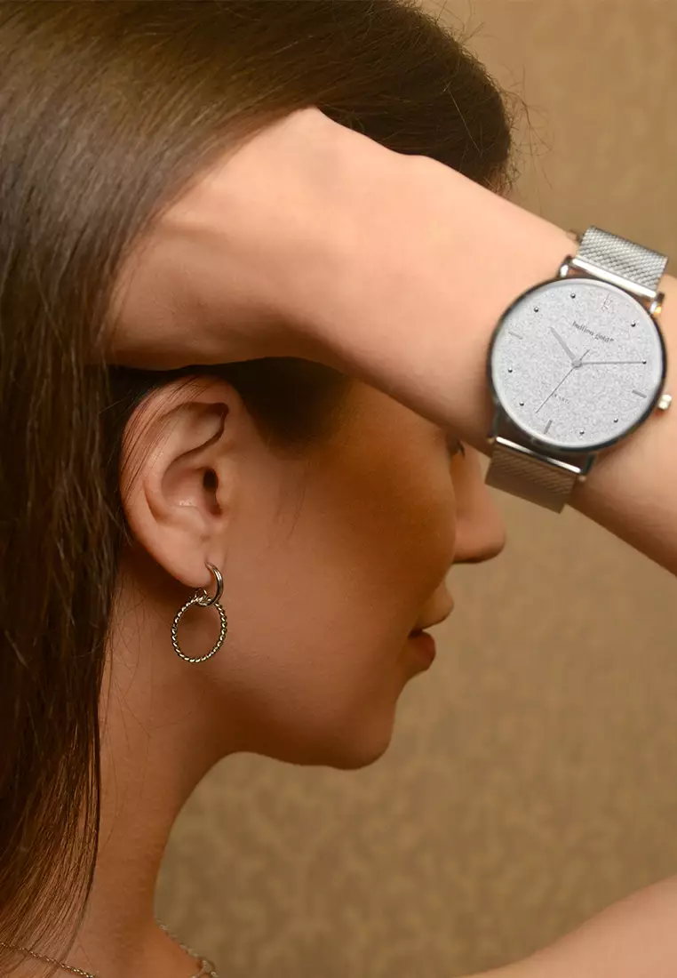 Seamless Dial Watch - Steel Silver
