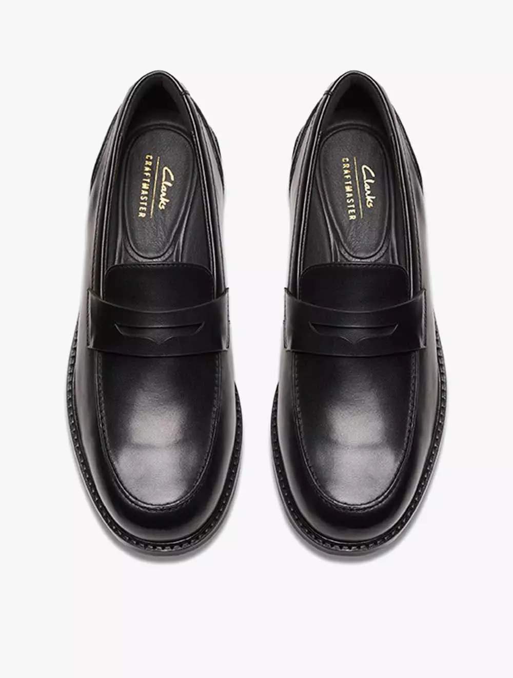 Clarks CraftArlo Lo Black Leather