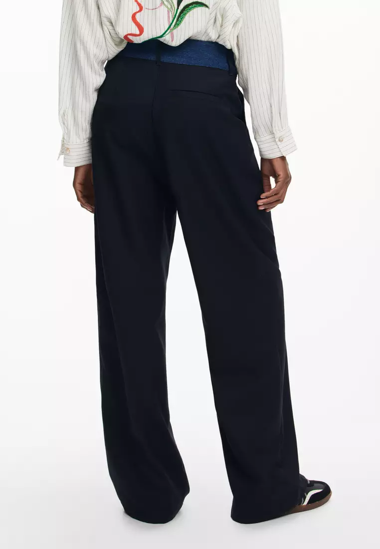 Desigual Woman Tailored combined trousers.
