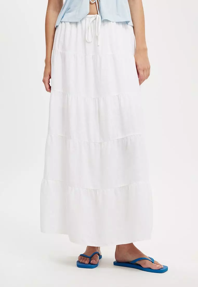 Haven Multi Tiered Maxi Skirt