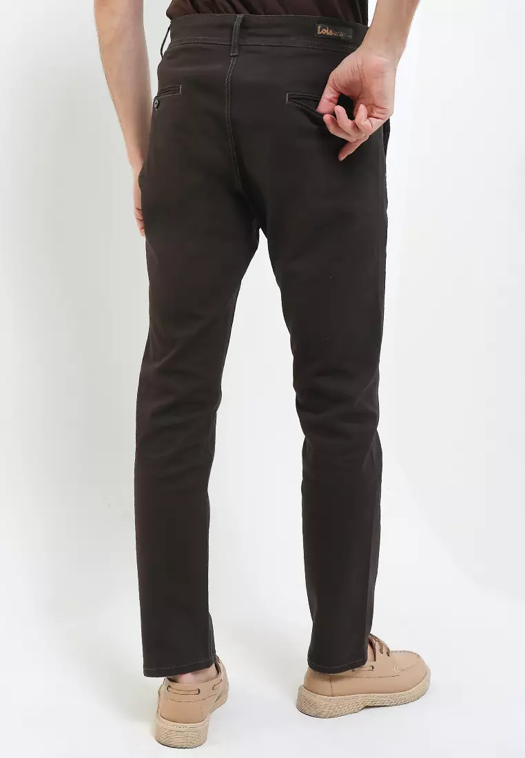 Slim Stretch Fit Chino Pants HSS014DG
