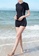 Twenty Eight Shoes black VANSA Plus Size Long Sleeves Diving Swimsuit  VCW-Sw3011 30C95USF660E68GS_4