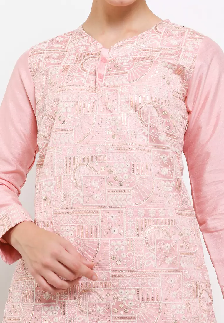 Chanira Festive Rizwana Tunic-Pink