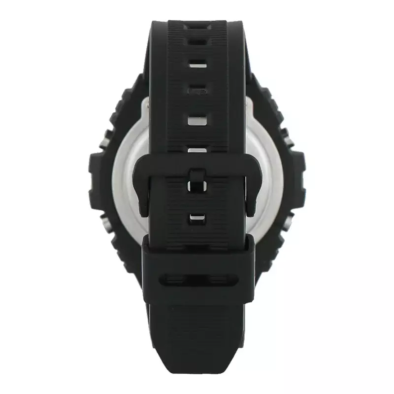 Jam Tangan Pria Casio General MWD-100H-1BVDF Illuminator Black Digital Dial Black Resin Band