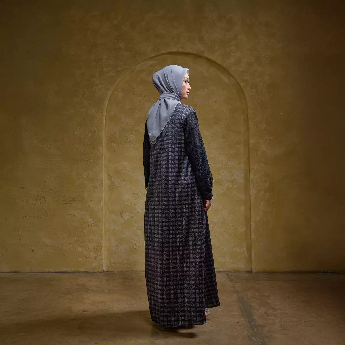 ZM Zaskia Mecca - Kanae Ink Gamis Wanita Premium - Teman Serumpun - Edisi Kamboja