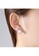 Rouse silver S925 Pastoral Style Flower Stud Earrings 00E4FACFFF5570GS_3