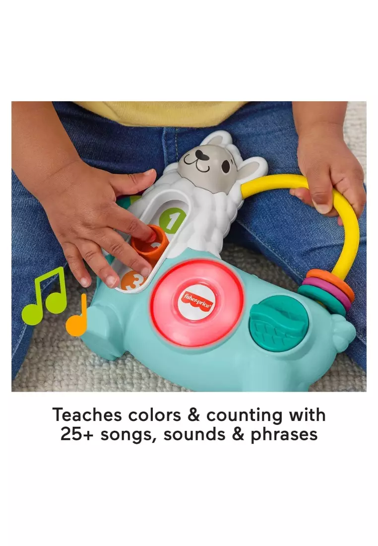 Fisher Price Linkimals Learning Toy 123 Activity Llama With Interactive Music & Lights For Baby & Toddler Ages 9+ Months