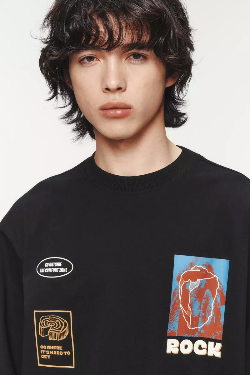 Loose Fit Long-sleeved top